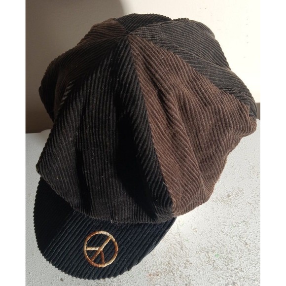 Vintage IXCHEL Corduroy Peace Hat main image 4